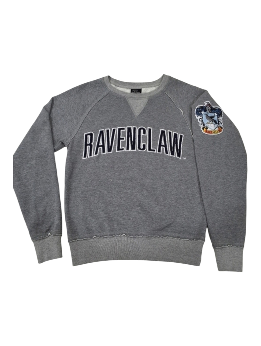 ✨2/$25 Harry Potter~Raven Claw~Universal Studios~Embroidery~ Patch Hoodie~XS - Picture 2 of 9
